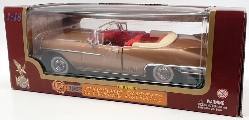 Road Signature 1/18 Scale Diecast - 92158 1958 Cadillac Eldorado