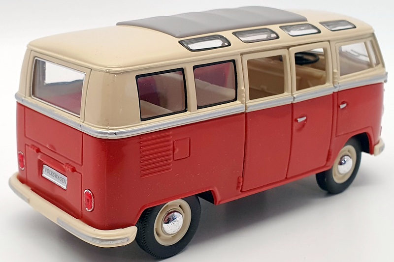 Kinsmart 1/24 Scale TY2846 - 1962 Volkswagen Classic Bus - Orange