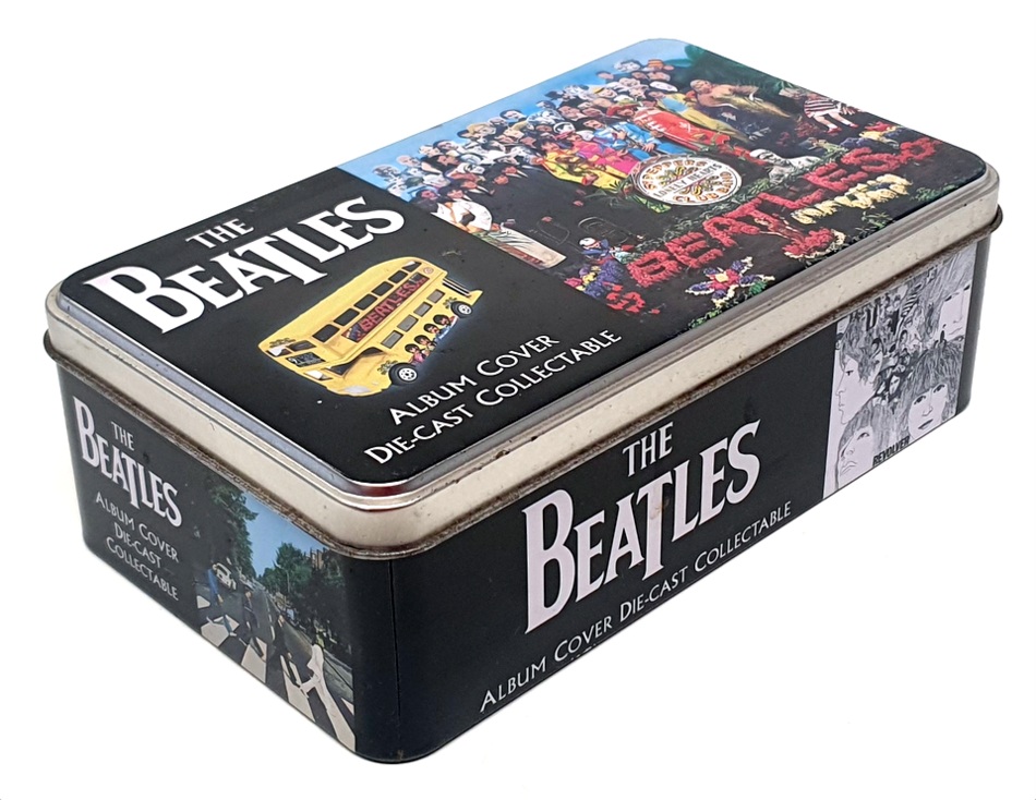 Corgi 13cm Long BT78218 - The Beatles Sgt Peppers London Bus In Keepsake Tin