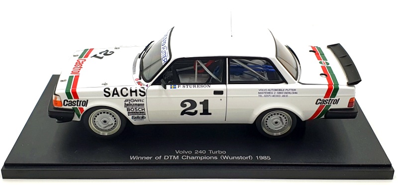 Autoart 1/18 Scale Diecast 88592 - Volvo 240 Turbo DTM 1985 #21