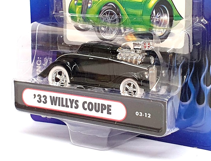 Muscle Machines 1/64 Scale 71161 03-12 - 1933 Willys Coupe - Black
