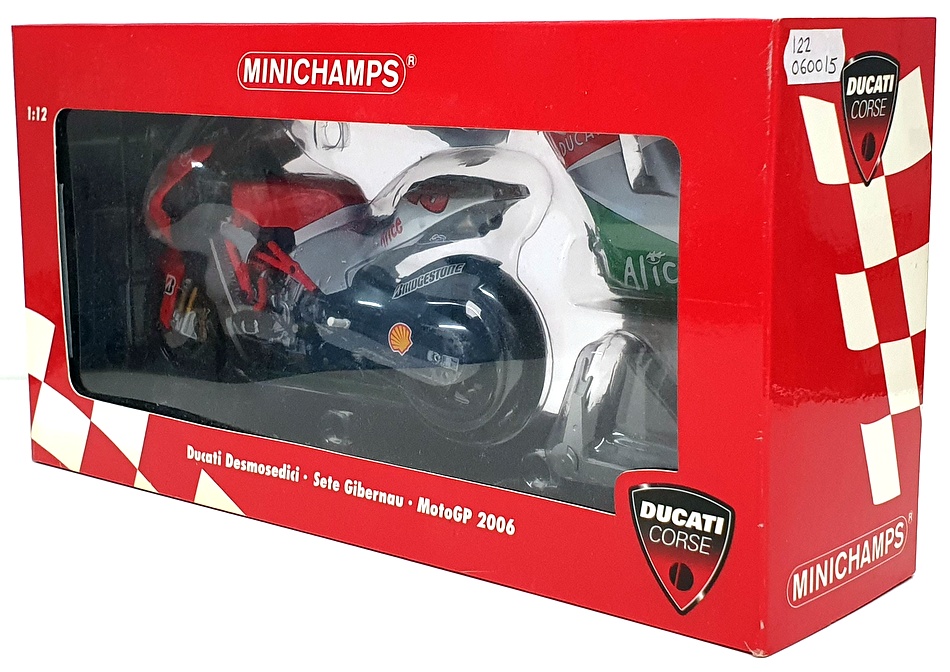 Minichamps 1/12 Scale 122 060015 - Ducati Desmosedici S. Gibernau MotoGP 2006