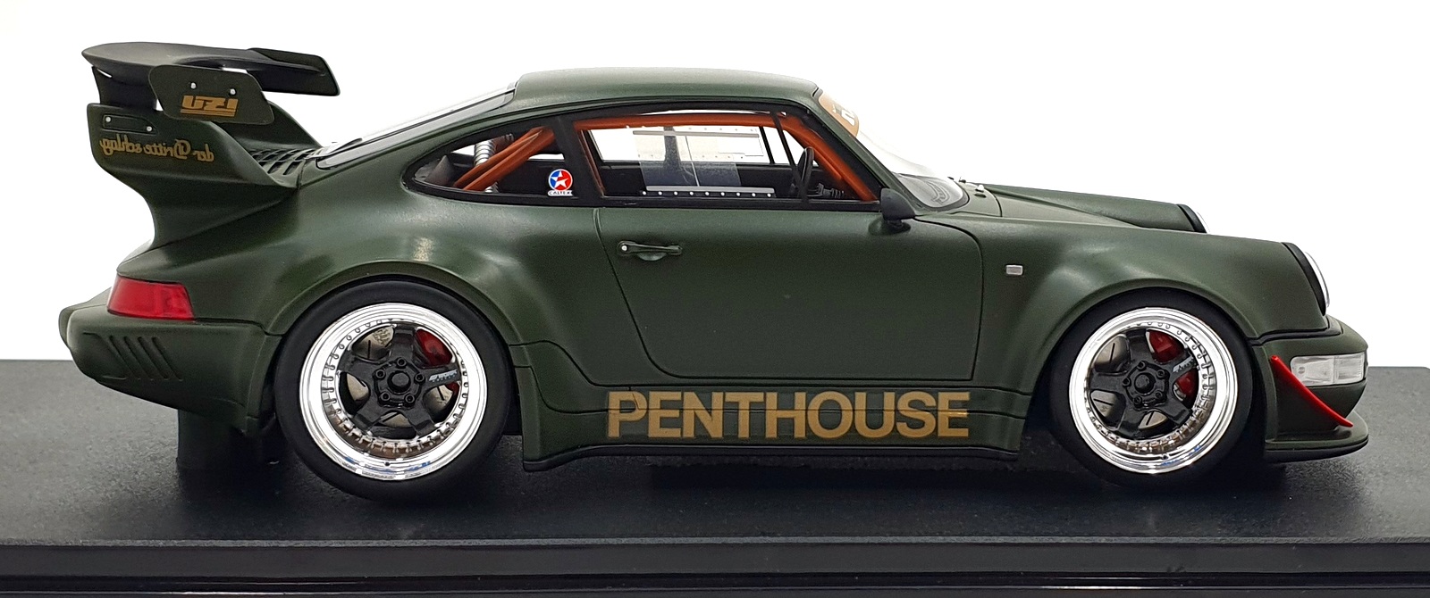 GT Spirit 1/18 Scale GT559 - Porsche RWB Penthouse - Matt Green | eBay