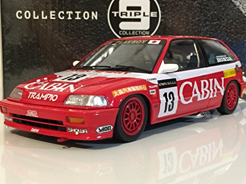 HONDA CIVIC CABIN 1/18 トリプル9 シビック　キャビン Amazon | トリプル9 イクソ製 1/18 ホンダ シビック EF3