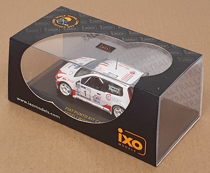 Ixo Models 1/43 Scale RAM017 - Fiat Punto Kit Car #1 Winner