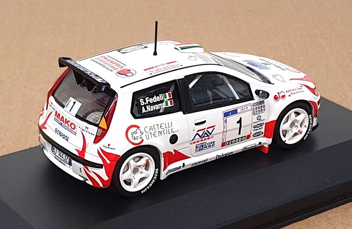 Ixo Models 1/43 Scale RAM017 - Fiat Punto Kit Car #1 Winner Rallye