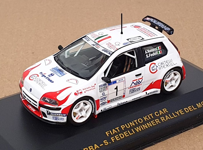 Ixo Models 1/43 Scale RAM017 - Fiat Punto Kit Car #1 Winner