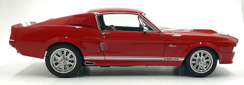 KK Scale 1/12 Scale KKDC120173 - 1967 Ford Mustang Shelby GT500 - Red/White