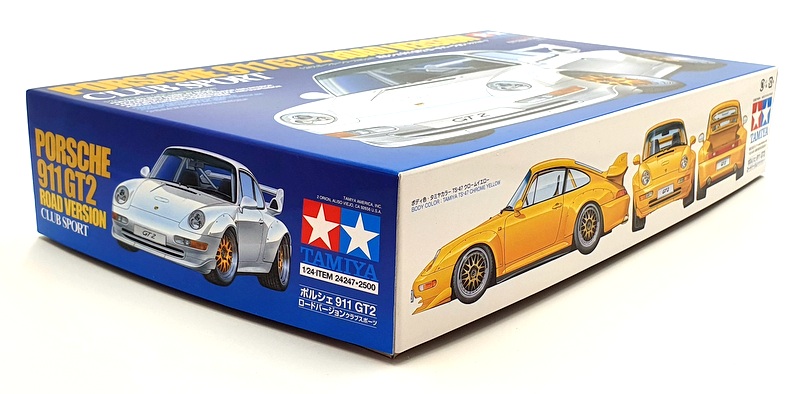 YOKOMO ポルシェ911GT-2ボディ 1/24 ポルシェ 911 GT2 ロードバージョン クラブスポーツ