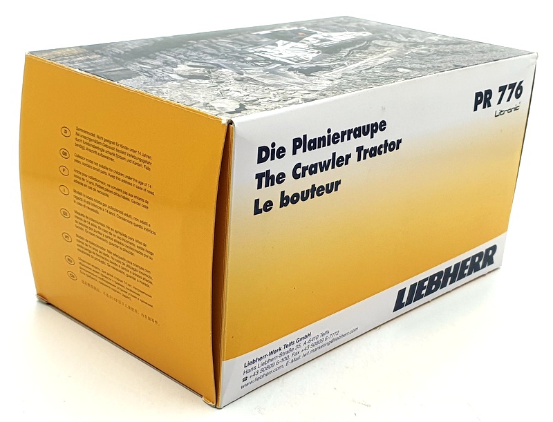 WSI Models 1/50 Scale Diecast 04-1162 Liebherr PR776 Litronic