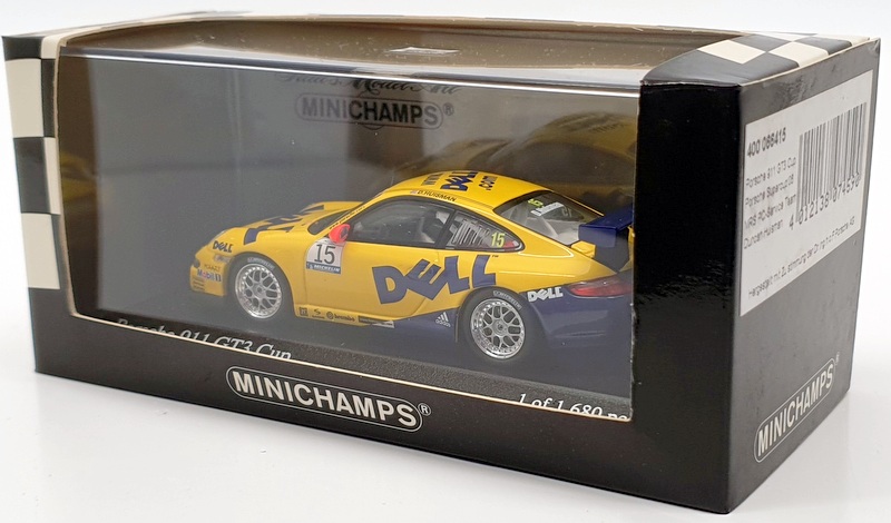 Minichamps 1/43 Scale 400 066415 - Porsche 911 GT3 Cup Supercup 06 D.Huisman