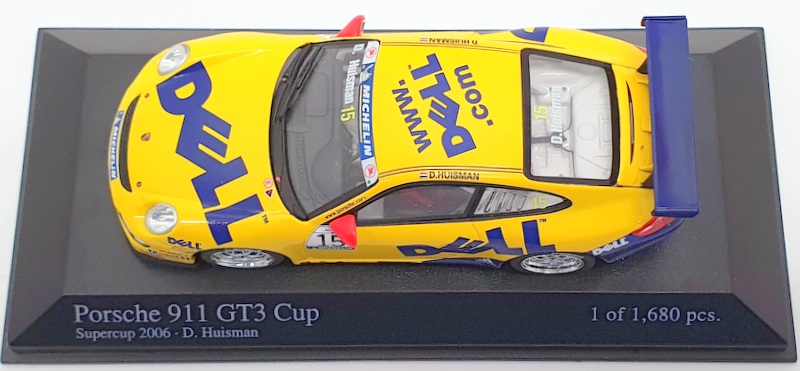 Minichamps 1/43 Scale 400 066415 - Porsche 911 GT3 Cup Supercup 06 D.Huisman