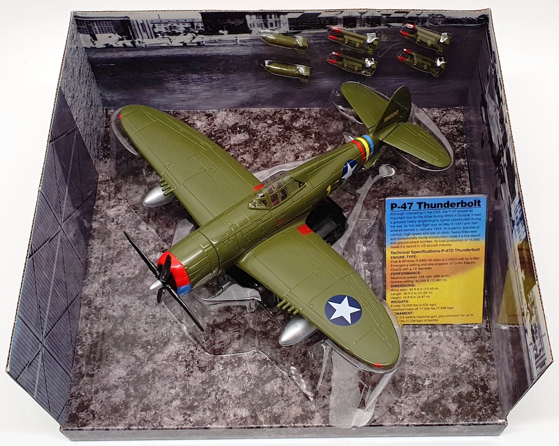 Motor Max 1/48 Scale Model Aircraft 76316 - P47 Thunderbolt | eBay