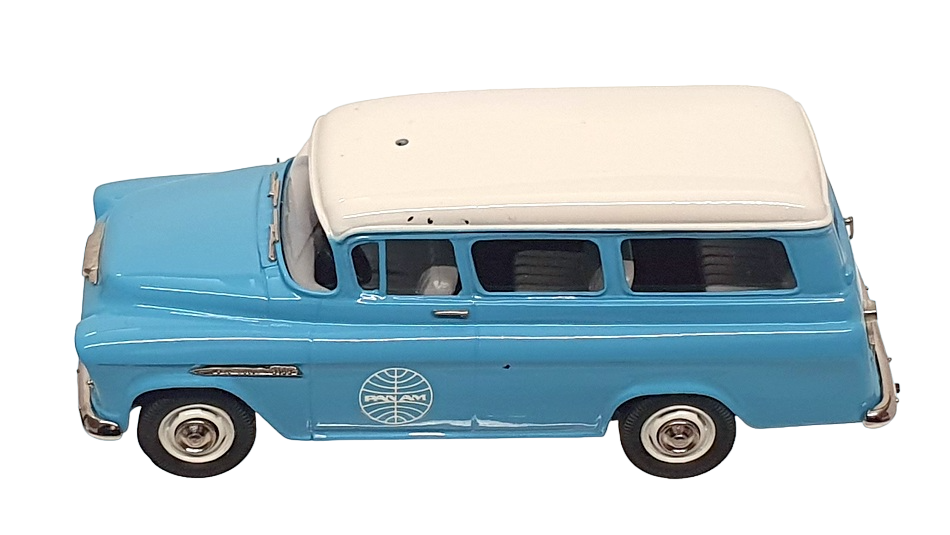 Brooklin Models 1/43 Scale BRK134X - 1955 Chevrolet Suburban Carryall - Pan Am