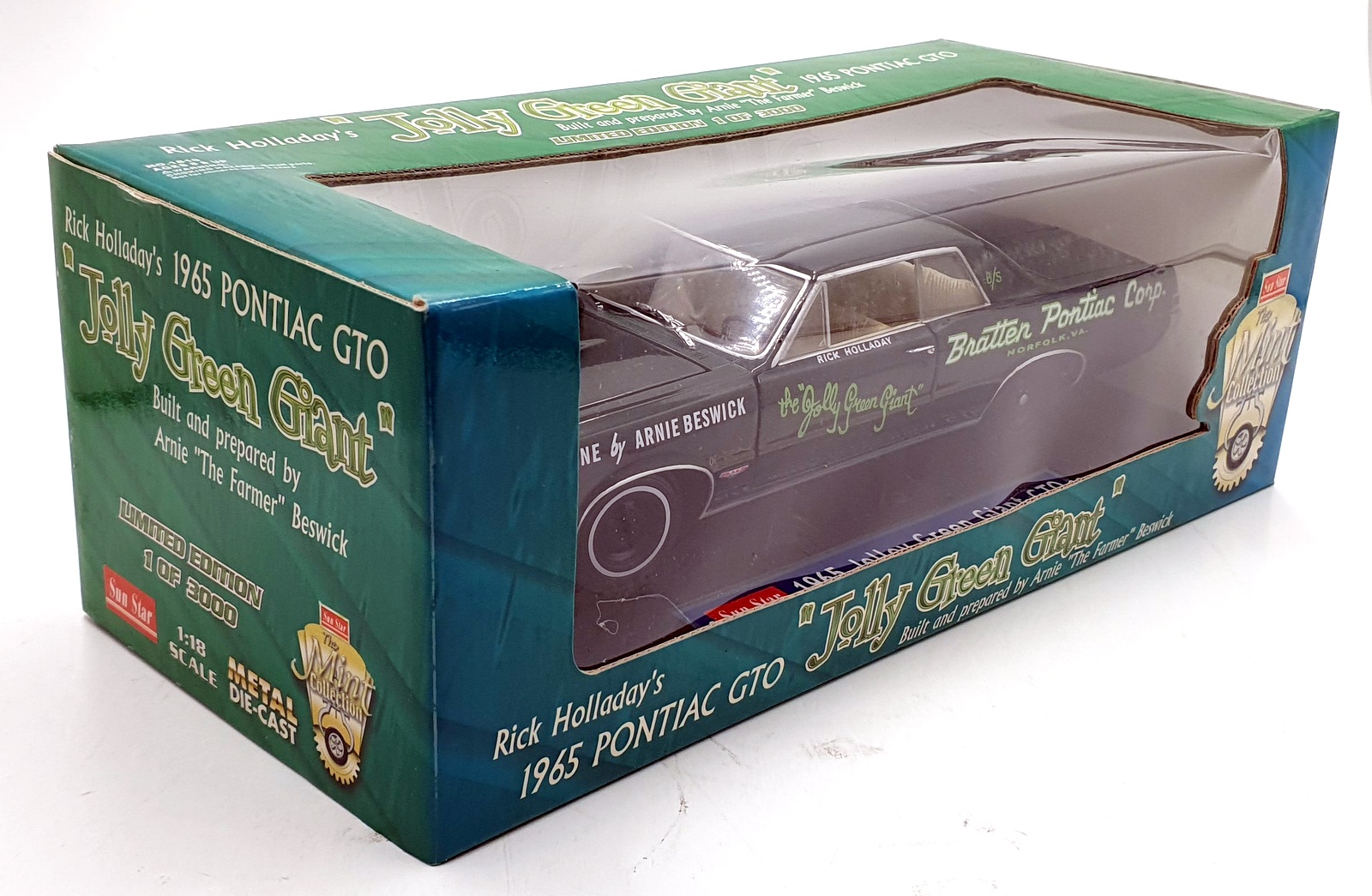 Sun Star 1/18 Scale 1810 - 1965 Pontiac GTO Rick Halliday's Jolly