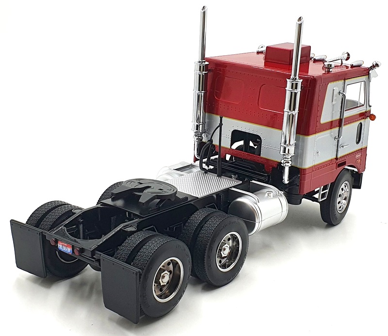 KK Scale Road Kings 1/18 Scale RK180151 - Peterbilt 352 Pacemaker Red/Silver