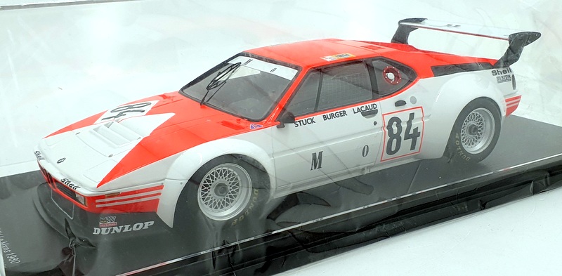 Spark 1/18 Scale Resin 18S833 - BMW M1 15th 24H Le Mans 1980 #84 Stuck 