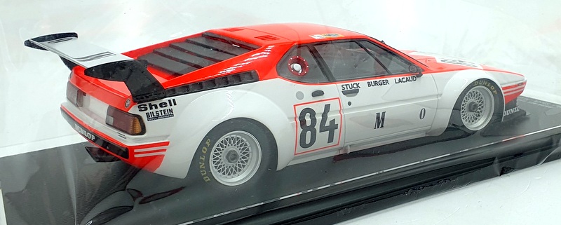 Spark 1/18 Scale Resin 18S833 - BMW M1 15th 24H Le Mans 1980 #84 Stuck 