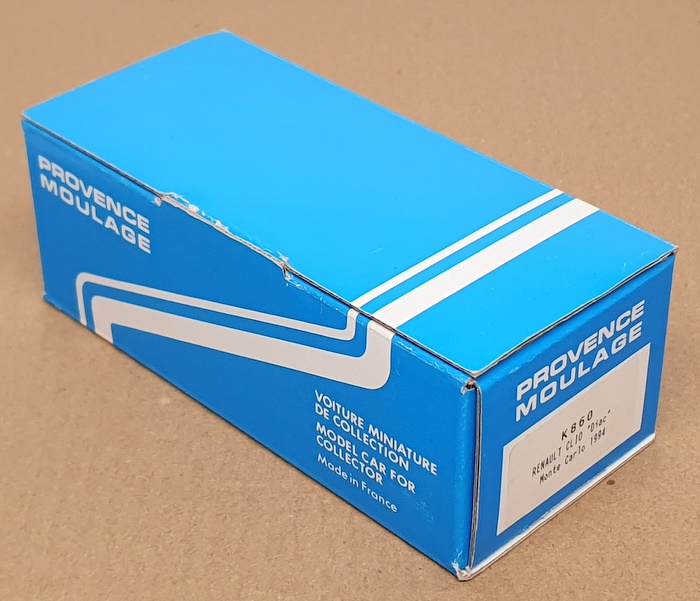 Provence Moulage 1/43 Scale Semi Built Kit K860 Renault Clio #10 M. Carlo 1994