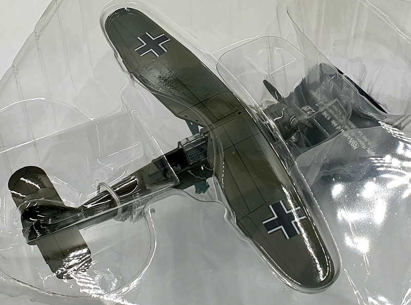 Oxford Diecast 1/72 Scale AC120 - Henschel Hs 126A1 Aircraft H.Gaub Poland 1939 Oxford Diecast 1/72 Scale AC120 - Henschel Hs 126A1 Aircraft H.Gaub Poland 1939
