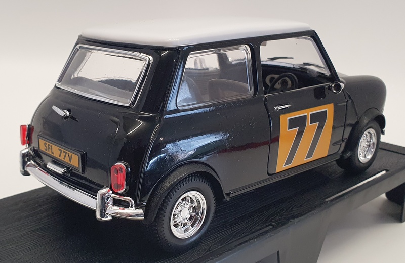 Sunnyside 1/16 Scale Diecast 0914 - Mini Cooper - Black/White #77