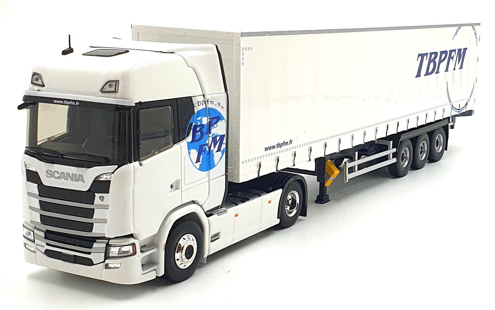 Eligor 1/43 Scale 116448 - Scania S450 Remorque Tautliner - TBPFM Eligor 1/43 Scale 116448 - Scania S450 Remorque Tautliner - TBPFM