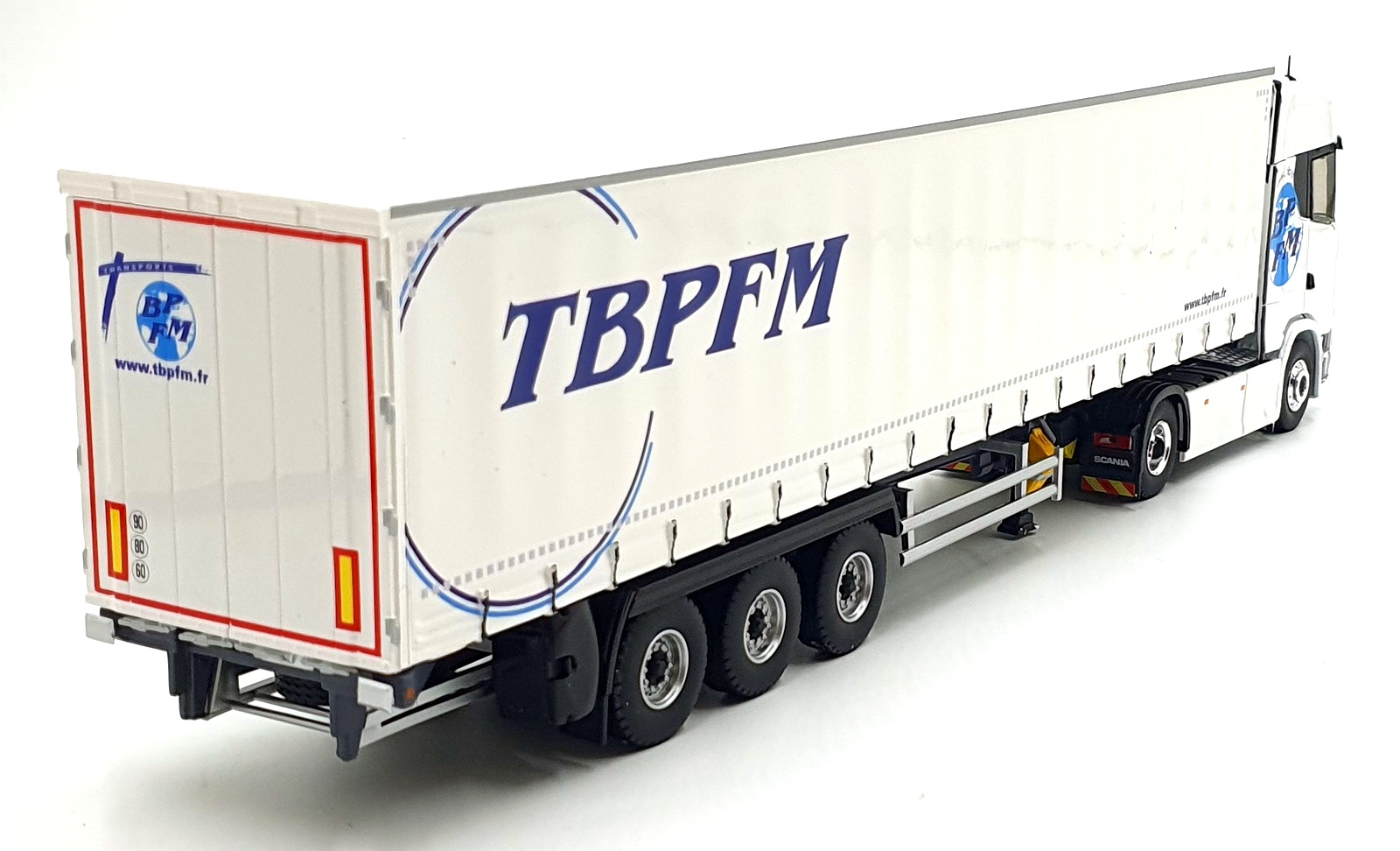 Eligor 1/43 Scale 116448 - Scania S450 Remorque Tautliner - TBPFM Eligor 1/43 Scale 116448 - Scania S450 Remorque Tautliner - TBPFM