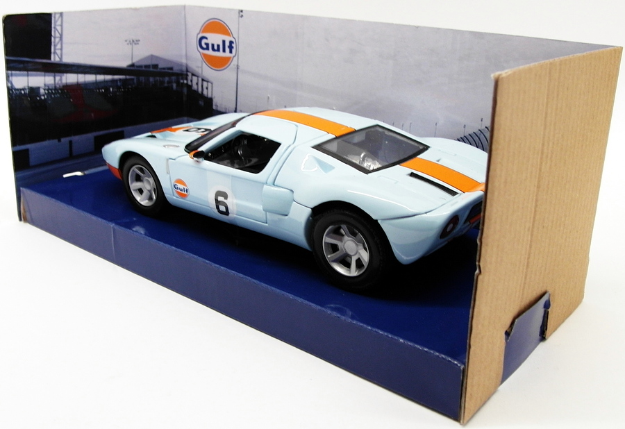 Motormax 1/24 Scale Model Car 79641 - Ford GT Concept - Gulf Motormax 1/24 Scale Model Car 79641 - Ford GT Concept - Gulf