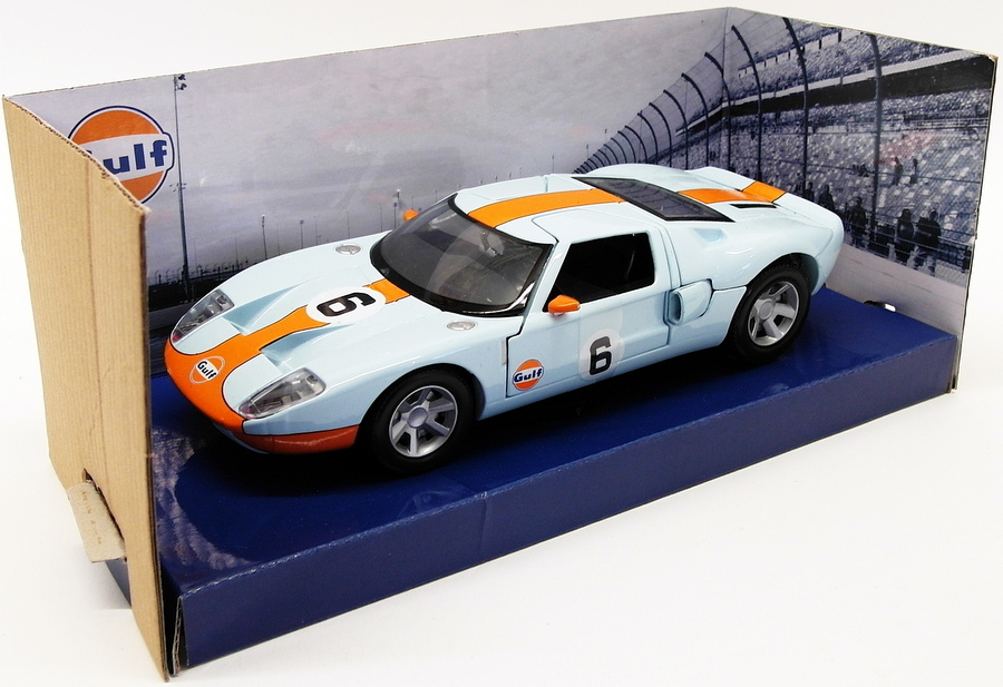 Motormax 1/24 Scale Model Car 79641 - Ford GT Concept - Gulf Motormax 1/24 Scale Model Car 79641 - Ford GT Concept - Gulf