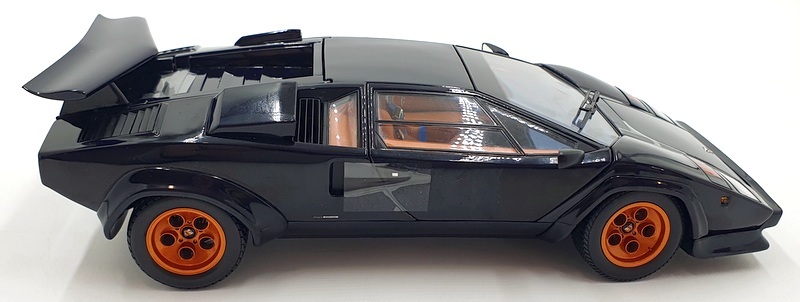 Kyosho 1/18 Scale Diecast 08320D Lamborghini Countach Walter Wolf 3 Dark Blue