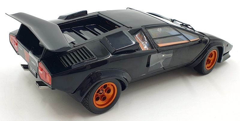 Kyosho 1/18 Scale Diecast 08320D Lamborghini Countach Walter Wolf 3 Dark Blue