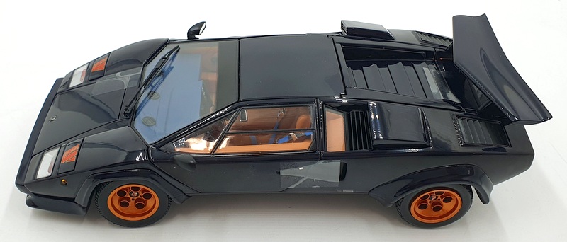 Kyosho 1/18 Scale Diecast 08320D Lamborghini Countach Walter Wolf 3 Dark Blue