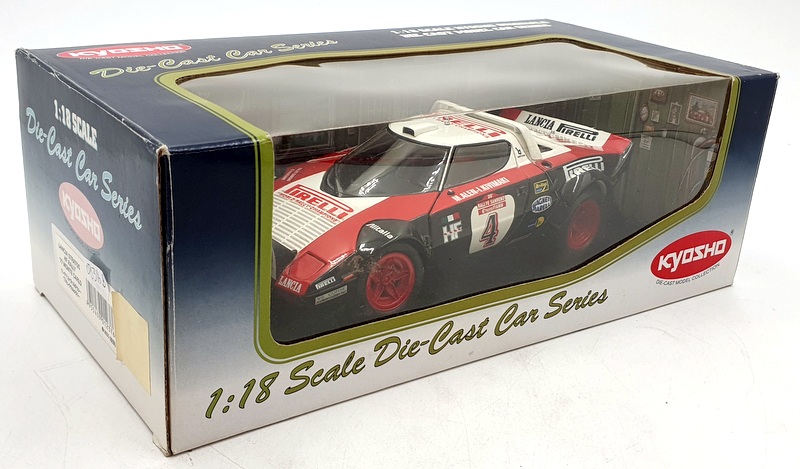 Kyosho 1/18 Scale Diecast 08316B - Lancia Stratos HF Rally Sanremo