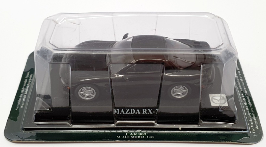 Altaya 1/43 Scale Model Car AL18221 - Mazda RX-7 - Black