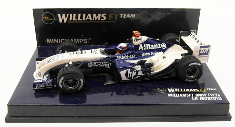 Minichamps 1/43 Scale 400 040003 - F1 Williams BMW FW26 JP.Montoya