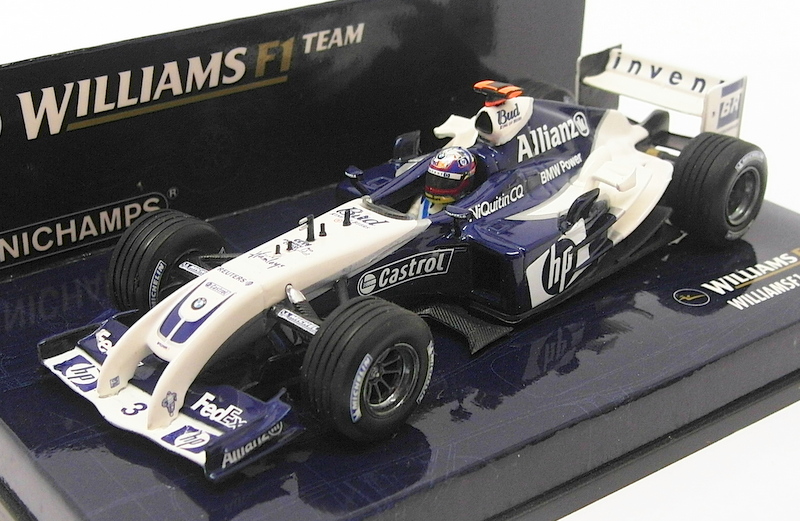 Minichamps 1/43 Scale 400 040003 - F1 Williams BMW FW26 JP.Montoya