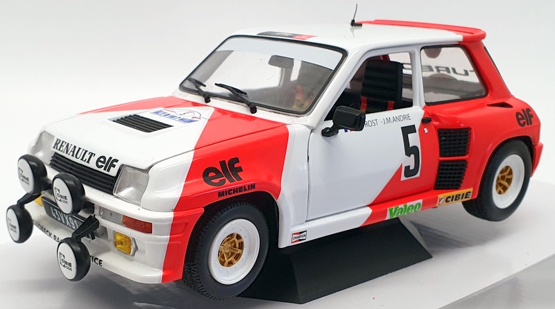 Solido 1 18 Scale Model Car S Renault 5 Turbo Rally Du Var 19 Ebay