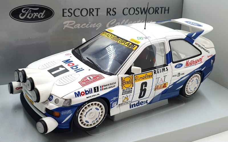 Ford Escort RS Cosworth 5 Rallye du Portugal 1993 Delecour - Grataloup Mini Partes MPAMNP211 - Miniatures Autos Motos