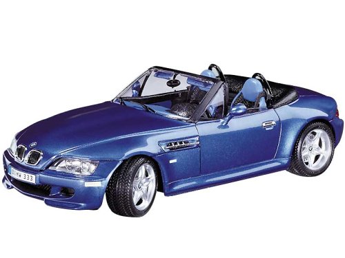 BURAGO 1/18 - COD.3349 BMW M ROADSTER 1996 - METALLIC BLUE