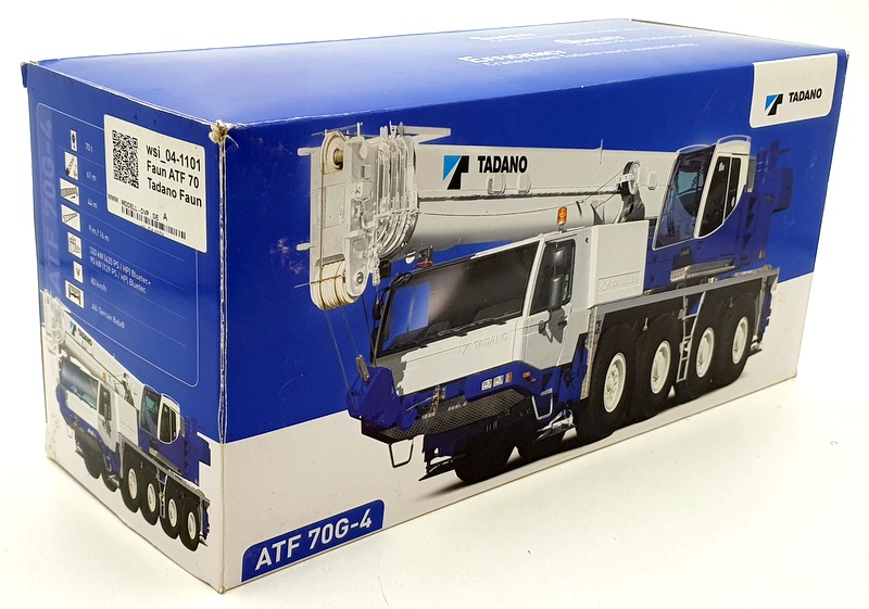 WSI Models 1/50 Scale Diecast 04-1101 - Tadano ATF 70G-4 Mobile Crane 