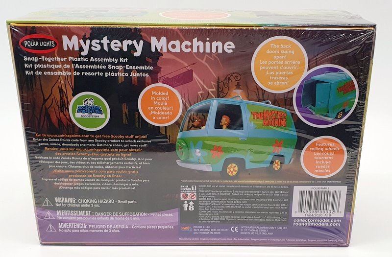 Polar Lights Kit POL901M/12 - Mystery Machine Scooby-Doo