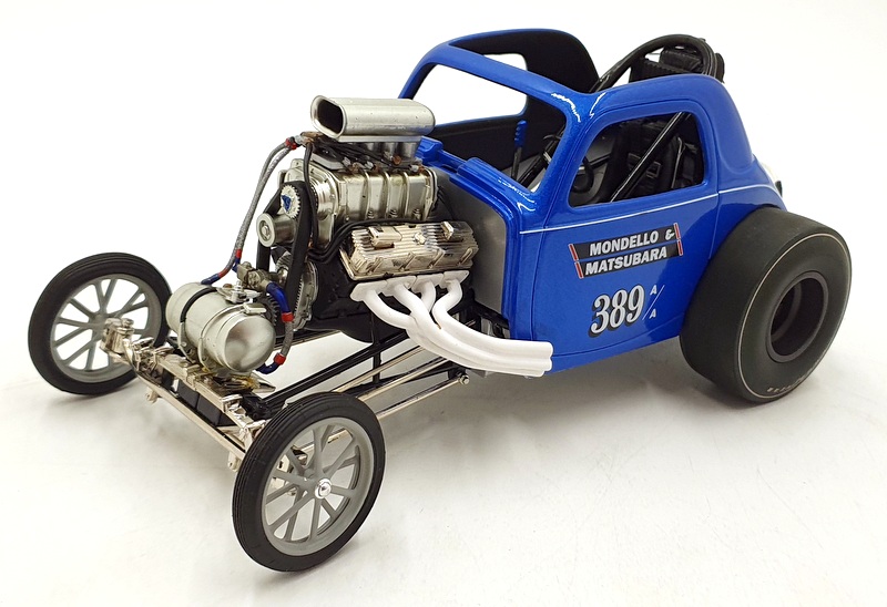 ACME Models 1/18 Scale A1800813 - Mondello & Matsubara Altered Dragster Met Blue