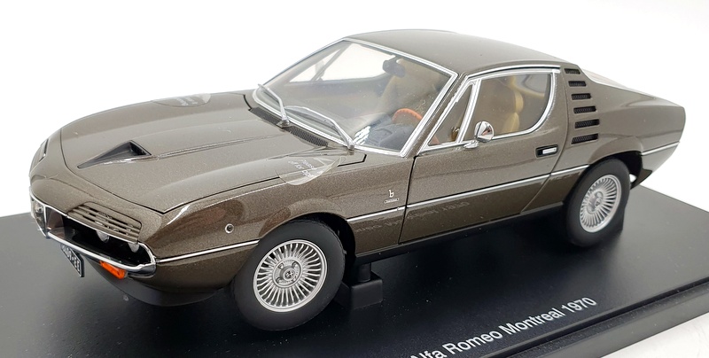 Autoart 1/18 Scale Diecast 70173 - Alfa Romeo Montreal - Met Dark