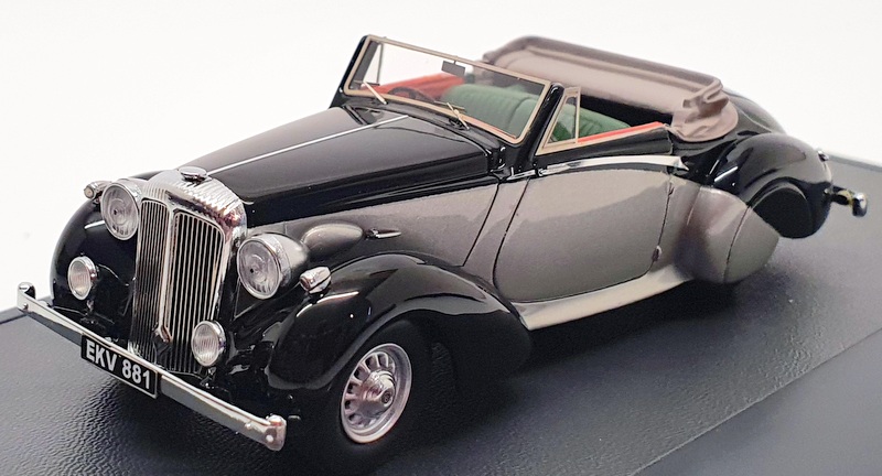 Matrix 1/43 Scale 40402031 - 1938 Daimier D818 DHC Carlton - Black