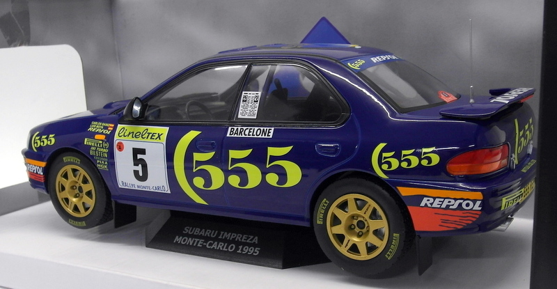 Solido 1/18 Scale S1800802 Subaru Impreza WRC Monte Carlo
