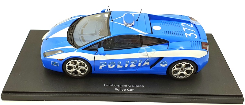 Autoart 1/18 Scale Diecast 74576 - Lamborghini Gallardo Police Car