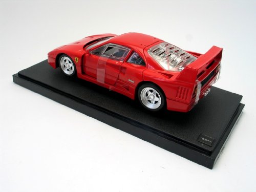 Hot Wheels 1/18 Scale Diecast - 23911 Ferrari F40 1988 Red Model Car ...