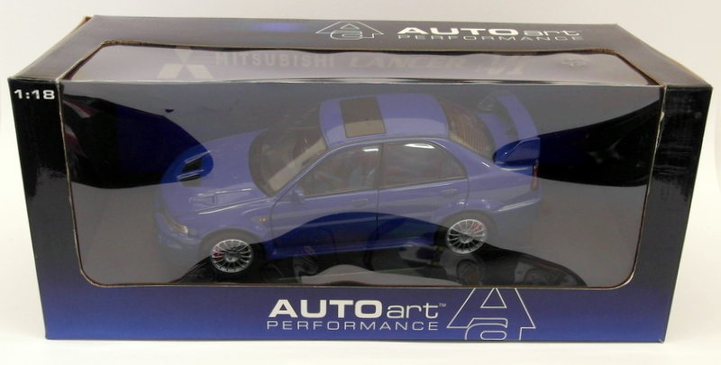 Autoart 1/18 Diecast 77151 Mitsubishi Lancer EVO VI Street Car RHD Blue
