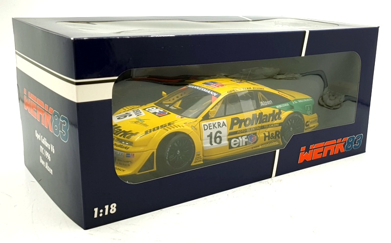 Werk83 1/18 Scale Diecast W1802010 - Opel Calibra V6 4x4 DTM/ITC #16 - Alzen Werk83 1/18 Scale Diecast W1802010 - Opel Calibra V6 4x4 DTM/ITC #16 - Alzen
