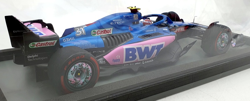 Spark 1/18 Scale Resin 18S751 - Alpine A522 BWT F1 2022 #31 Ocon Miami